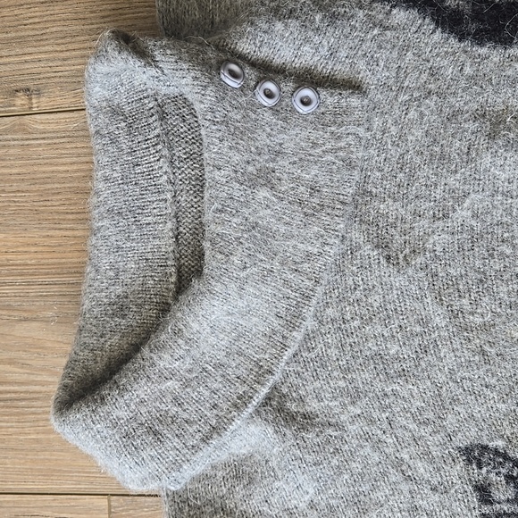 Unbranded Wool Aztec Dolman Sweater - Picture 4 of 6